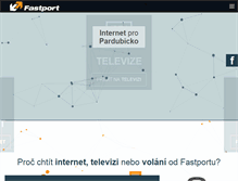 Tablet Screenshot of fastport.cz